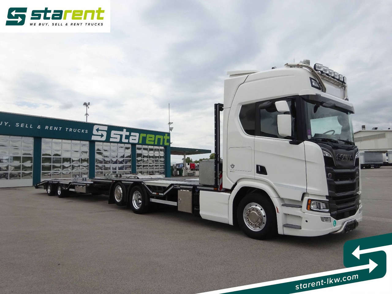Scania R770 V8 Fahrzeugtransporter + Ziegler Anhänger - Remorqueuse: photos 3 Scania R770 V8 Fahrzeugtransporter + Ziegler Anhänger - Remorqueuse: photos 3