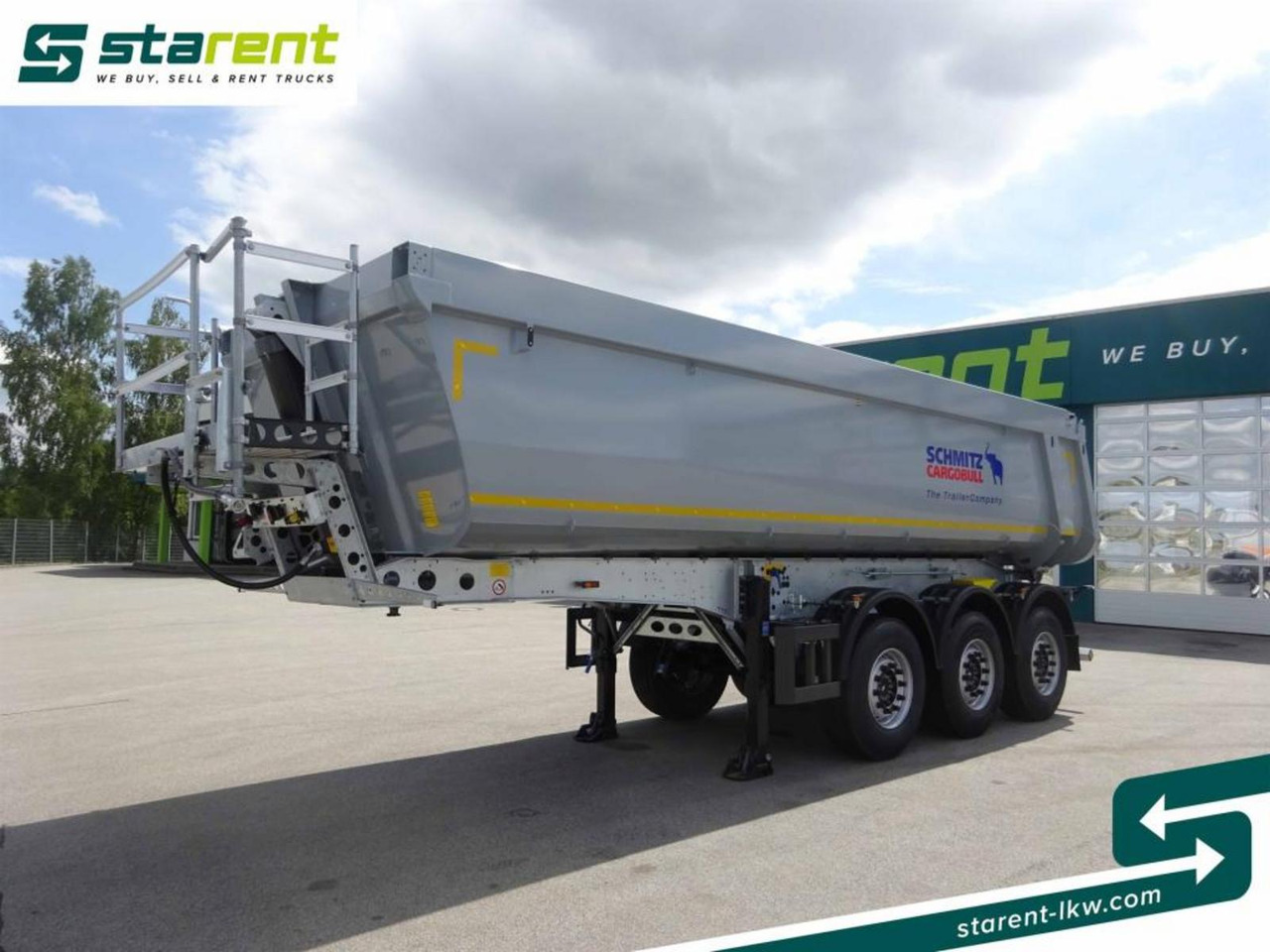 Schmitz 3-Achs Kipper 24m³ Liftachse VERZINKT - Semi-remorque benne: photos 1 Schmitz 3-Achs Kipper 24m³ Liftachse VERZINKT - Semi-remorque benne: photos 1