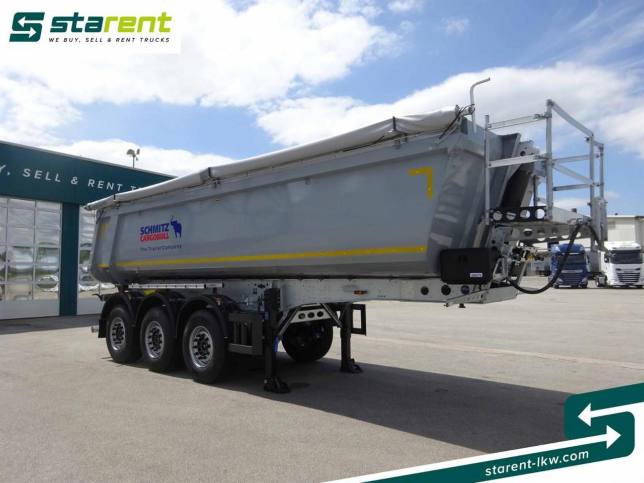 Schmitz 3-Achs Kipper 24m³ Liftachse VERZINKT - Semi-remorque benne: photos 3 Schmitz 3-Achs Kipper 24m³ Liftachse VERZINKT - Semi-remorque benne: photos 3