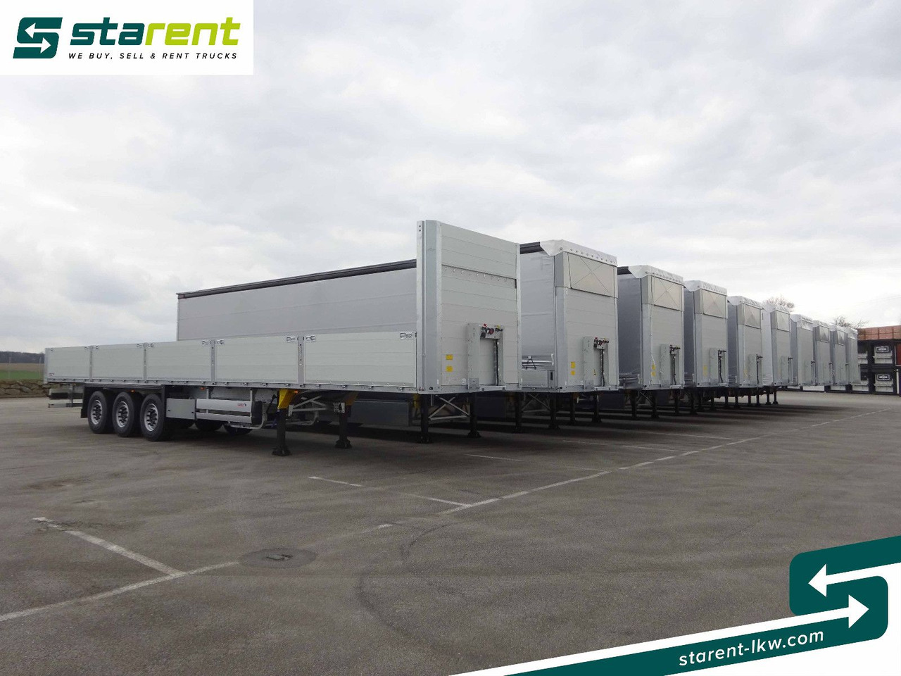 Schmitz Cargobull SOFORT VERFÜGBAR, Baustoff-, Mega-, Varios-,Coil - Semi-remorque rideaux coulissants: photos 1 Schmitz Cargobull SOFORT VERFÜGBAR, Baustoff-, Mega-, Varios-,Coil - Semi-remorque rideaux coulissants: photos 1