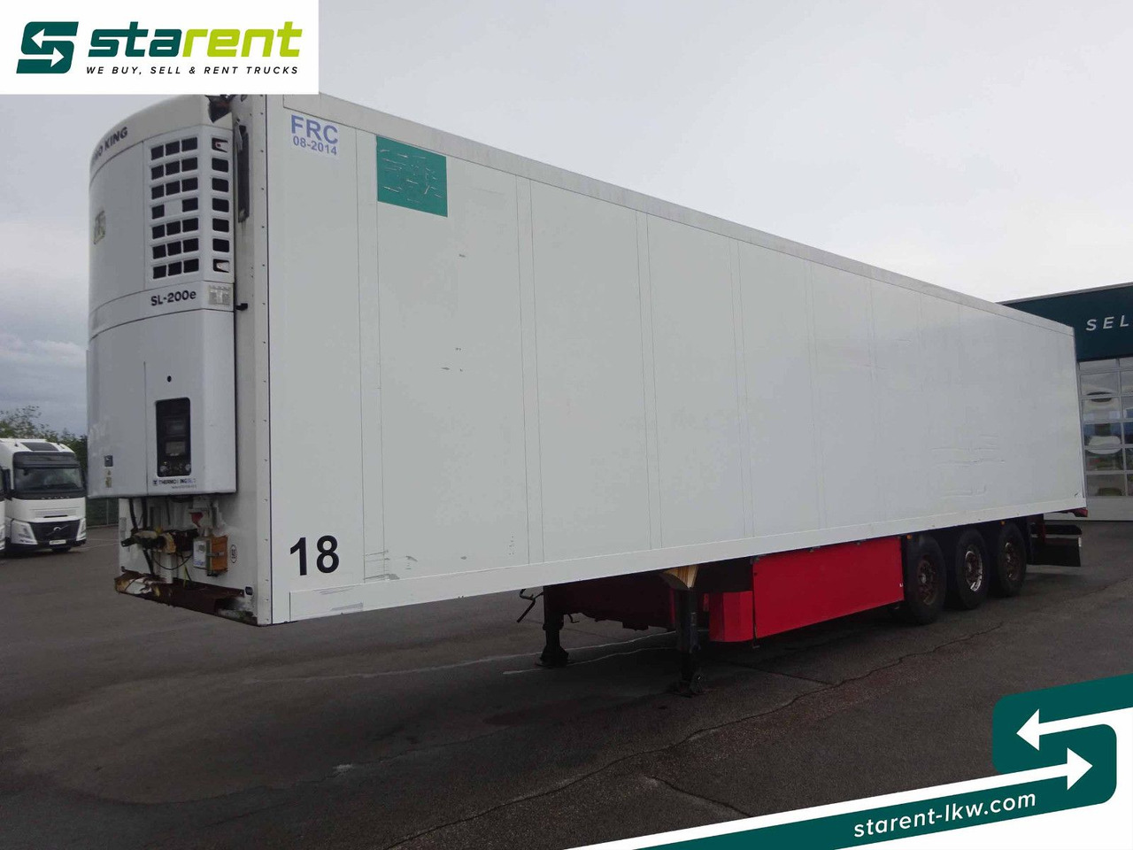 Schmitz Cargobull Thermotrailer, Thermo King SL200e, Palka - Semi-remorque frigorifique: photos 1 Schmitz Cargobull Thermotrailer, Thermo King SL200e, Palka - Semi-remorque frigorifique: photos 1