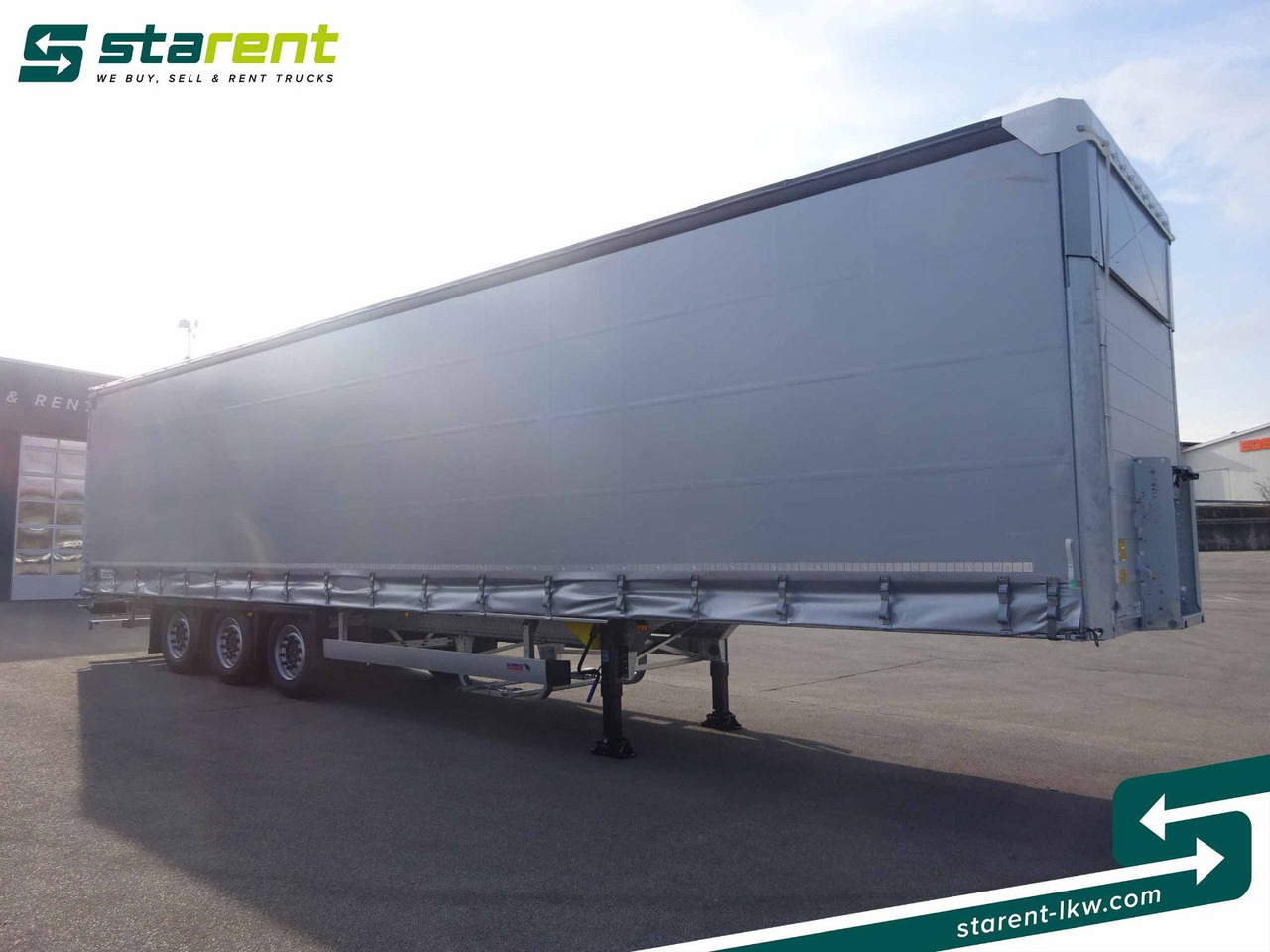 Schmitz Cargobull Varios, Hubdach, Liftachse, XL Zertifikat - Semi-remorque rideaux coulissants: photos 3 Schmitz Cargobull Varios, Hubdach, Liftachse, XL Zertifikat - Semi-remorque rideaux coulissants: photos 3