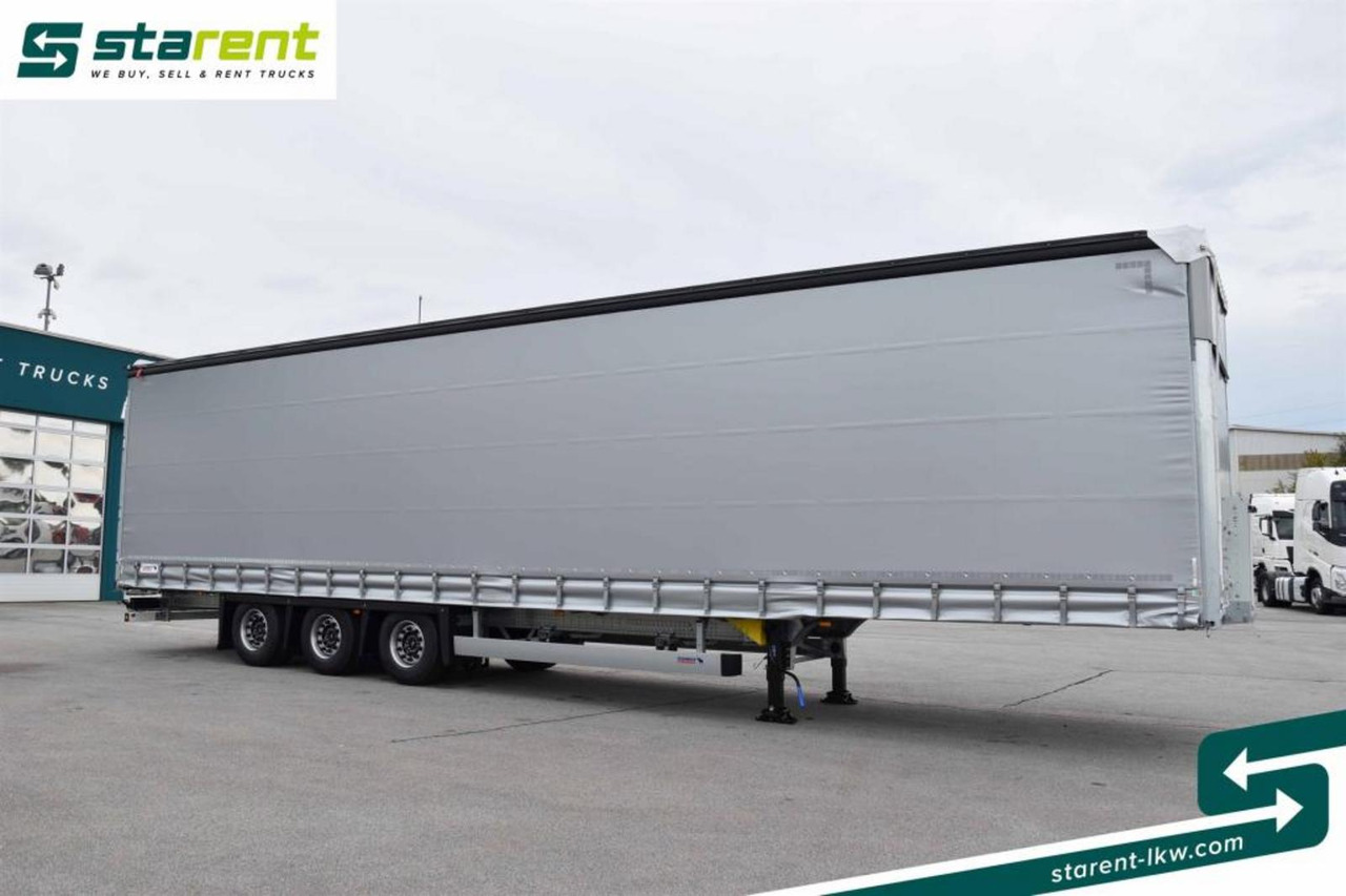 Schmitz Megatrailer Hubdach Liftachse D.C. 9.5-Zertifikat - Semi-remorque rideaux coulissants: photos 3 Schmitz Megatrailer Hubdach Liftachse D.C. 9.5-Zertifikat - Semi-remorque rideaux coulissants: photos 3