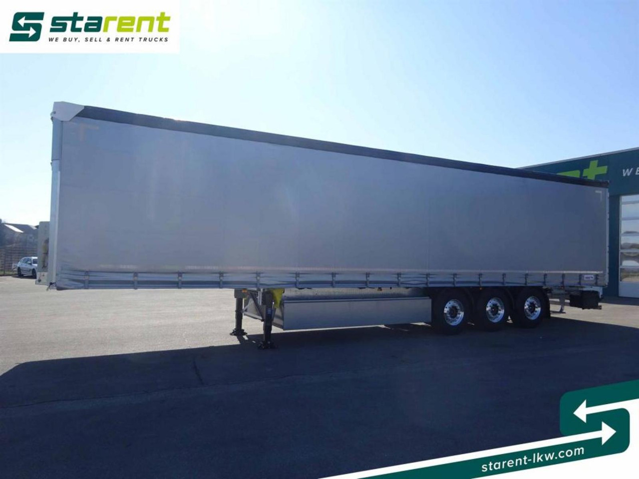 Semi-remorque rideaux coulissants neuf Schmitz Tautliner, Hubdach, Palka, LED, Liftachse: photos 1