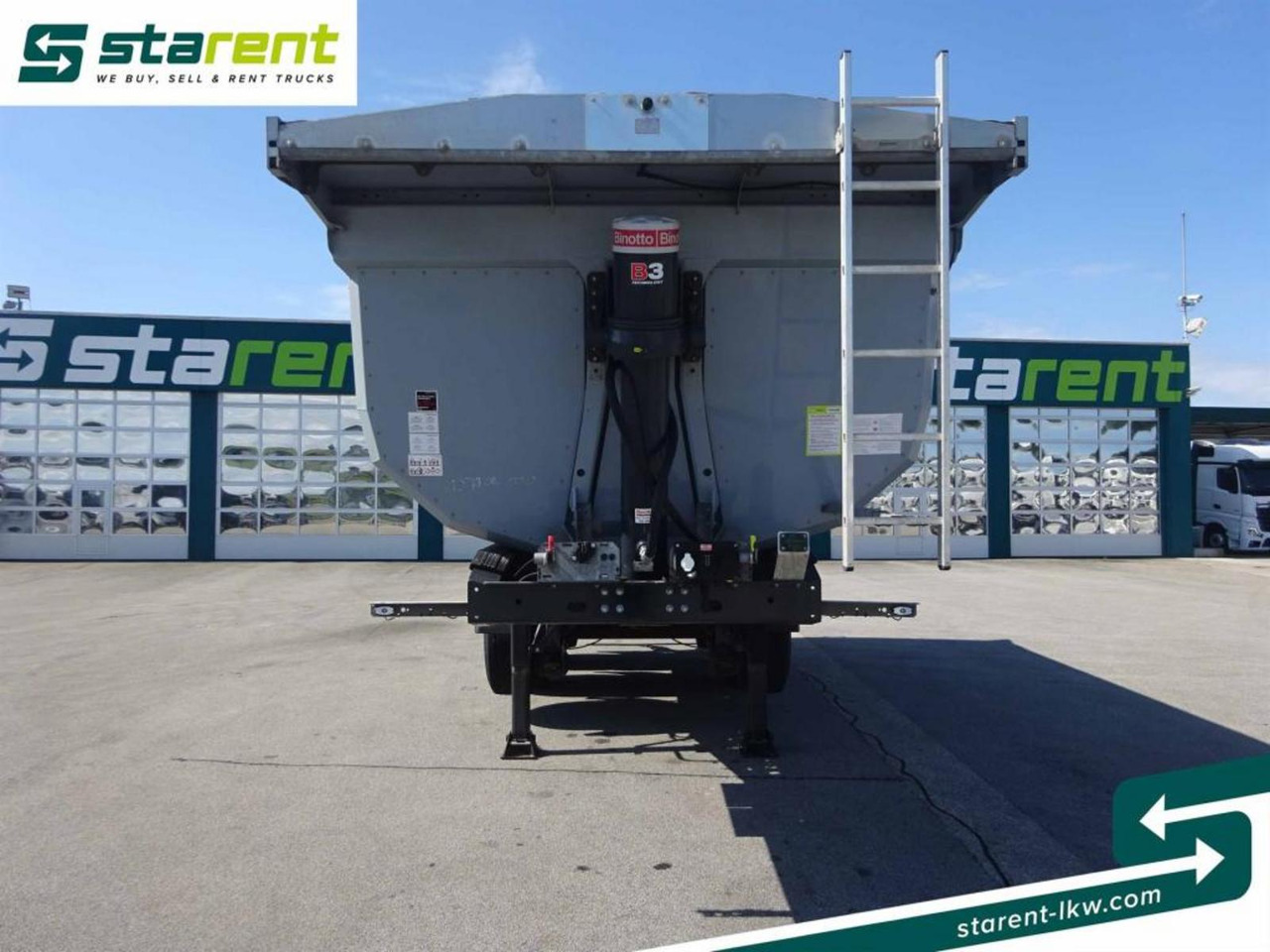 Schwarzmüller 3-Achs Thermokipper 25m³ elektr. Verdeck Liftachse - Semi-remorque benne: photos 2 Schwarzmüller 3-Achs Thermokipper 25m³ elektr. Verdeck Liftachse - Semi-remorque benne: photos 2