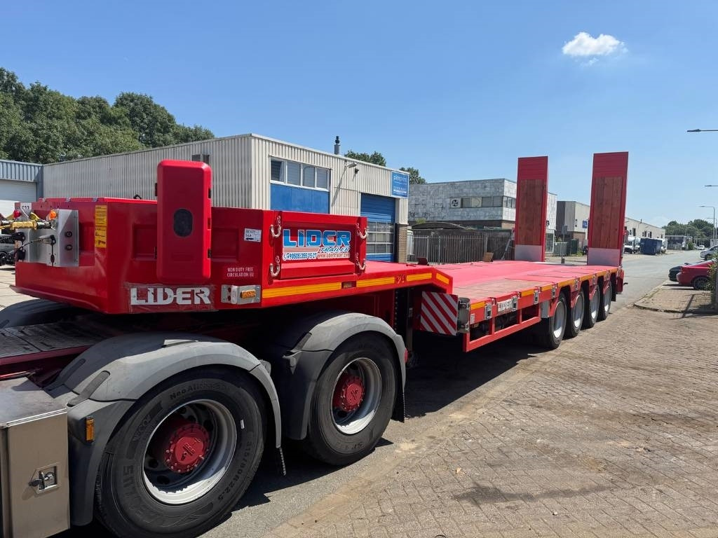 Lider LD07 Low Bed 4 Axle Full Spring 86 Ton Load - Semi-remorque surbaissé: photos 1 Lider LD07 Low Bed 4 Axle Full Spring 86 Ton Load - Semi-remorque surbaissé: photos 1