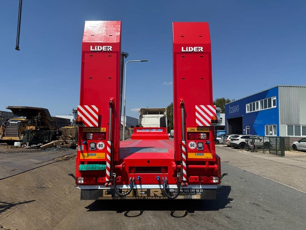 Lider LD07 Low Bed 4 Axle Full Spring 86 Ton Load - Semi-remorque surbaissé: photos 5 Lider LD07 Low Bed 4 Axle Full Spring 86 Ton Load - Semi-remorque surbaissé: photos 5