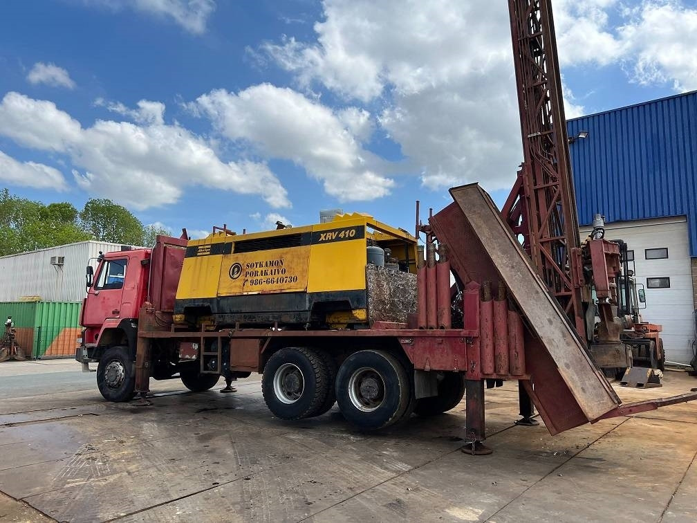 Foreuse Sisu 12E480 6X6 WATER WELL DRILL ATLAS COPCO XRV410 (50: photos 6