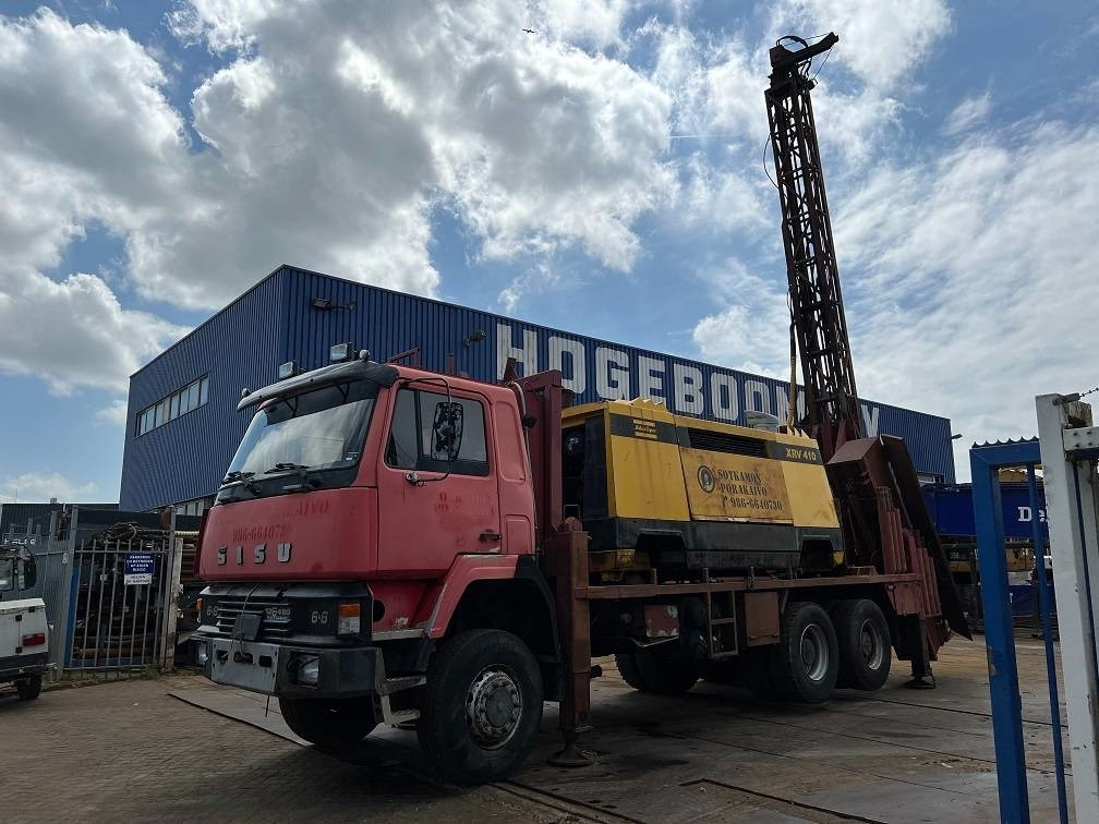 Foreuse Sisu 12E480 6X6 WATER WELL DRILL ATLAS COPCO XRV410 (50: photos 7