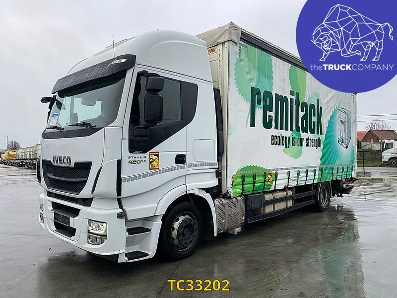 Iveco Stralis 420 - Camion à rideaux coulissants: photos 1 Iveco Stralis 420 - Camion à rideaux coulissants: photos 1