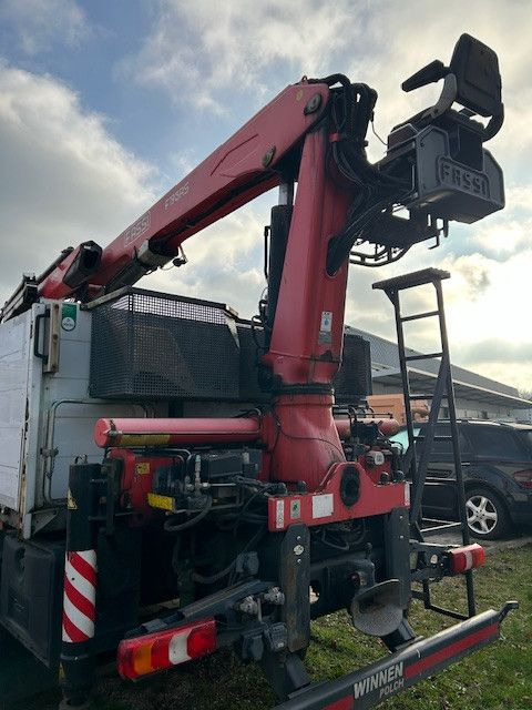 Camion plateau, Camion grue Mercedes-Benz 2545 Kran FASSI  F195AS Mercedes-Benz 2545 Kran FASSI  F195AS: photos 13