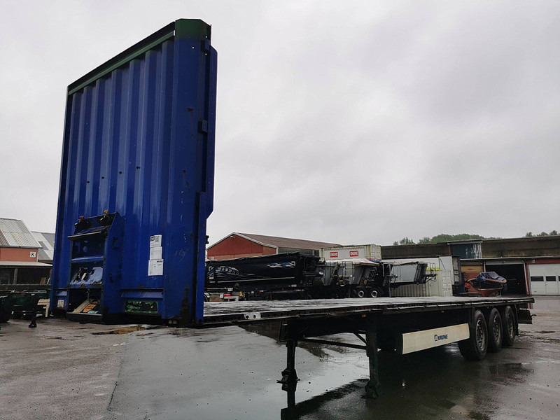 Krone SD - Semi-remorque plateau: photos 1 Krone SD - Semi-remorque plateau: photos 1