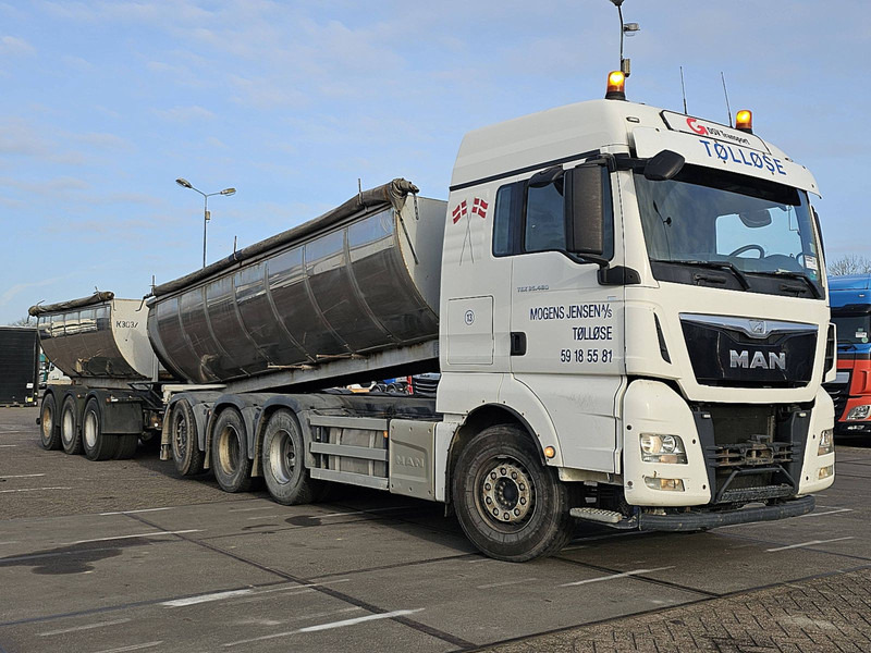 MAN 35.480 TGX 8X2-4 BL THERMOMULDE - Camion benne: photos 5 MAN 35.480 TGX 8X2-4 BL THERMOMULDE - Camion benne: photos 5