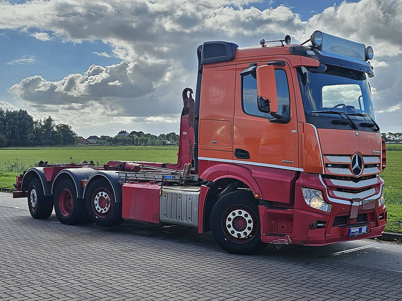 Mercedes-Benz ACTROS 3251 8X2 HIAB HOOKLIFT - Camion ampliroll: photos 5 Mercedes-Benz ACTROS 3251 8X2 HIAB HOOKLIFT - Camion ampliroll: photos 5