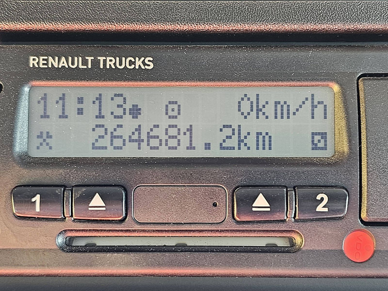 Camion plateau, Camion grue Renault C 430 8X4 HIAB 228ES-5 REM: photos 8 Camion plateau, Camion grue Renault C 430 8X4 HIAB 228ES-5 REM: photos 8