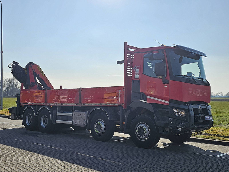 Renault C 430 8X4 PALF. PK27000-F - Camion plateau, Camion grue: photos 5 Renault C 430 8X4 PALF. PK27000-F - Camion plateau, Camion grue: photos 5