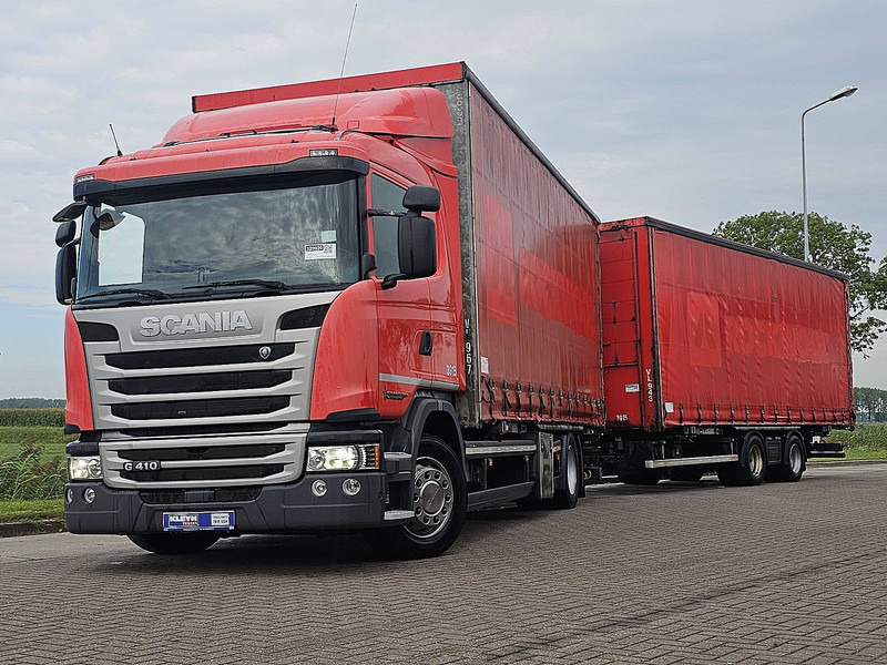 Scania G410 4X2 RET. COMBI CROWN - Camion à rideaux coulissants: photos 1 Scania G410 4X2 RET. COMBI CROWN - Camion à rideaux coulissants: photos 1