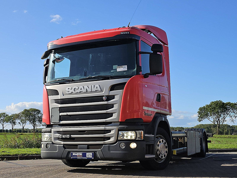 Scania G410 4X2 RETARDER WB550 - Camion porte-conteneur/ Caisse mobile: photos 1 Scania G410 4X2 RETARDER WB550 - Camion porte-conteneur/ Caisse mobile: photos 1