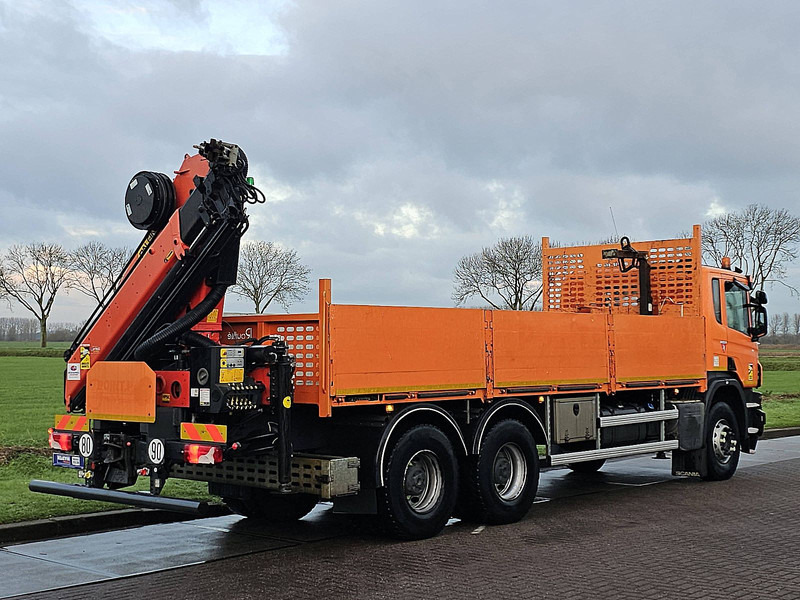Scania P410 PK18002-4 hydr - Camion plateau, Camion grue: photos 3 Scania P410 PK18002-4 hydr - Camion plateau, Camion grue: photos 3