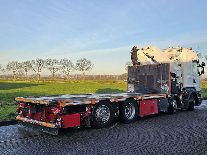 Scania R490 8x2*6 HMF6020 K6 - Camion plateau, Camion grue: photos 3 Scania R490 8x2*6 HMF6020 K6 - Camion plateau, Camion grue: photos 3