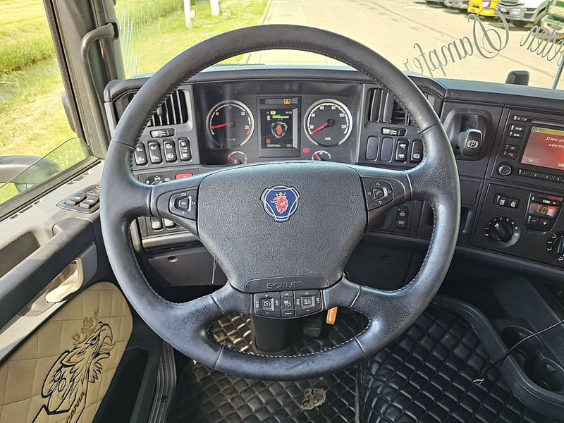 Camion plateau, Camion grue Scania R490 HMF 6020: photos 12