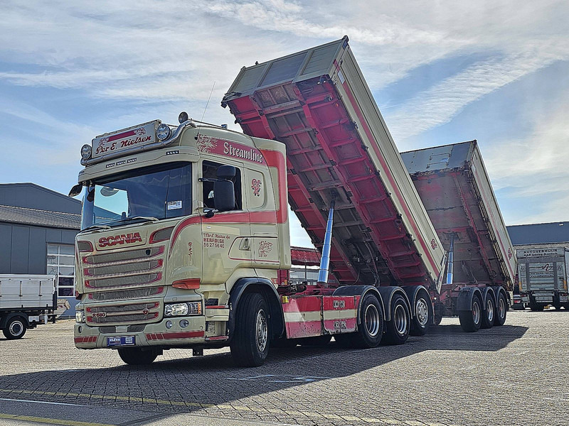 Scania R580 8X4 COMBI SPECIAL - Camion benne: photos 1 Scania R580 8X4 COMBI SPECIAL - Camion benne: photos 1