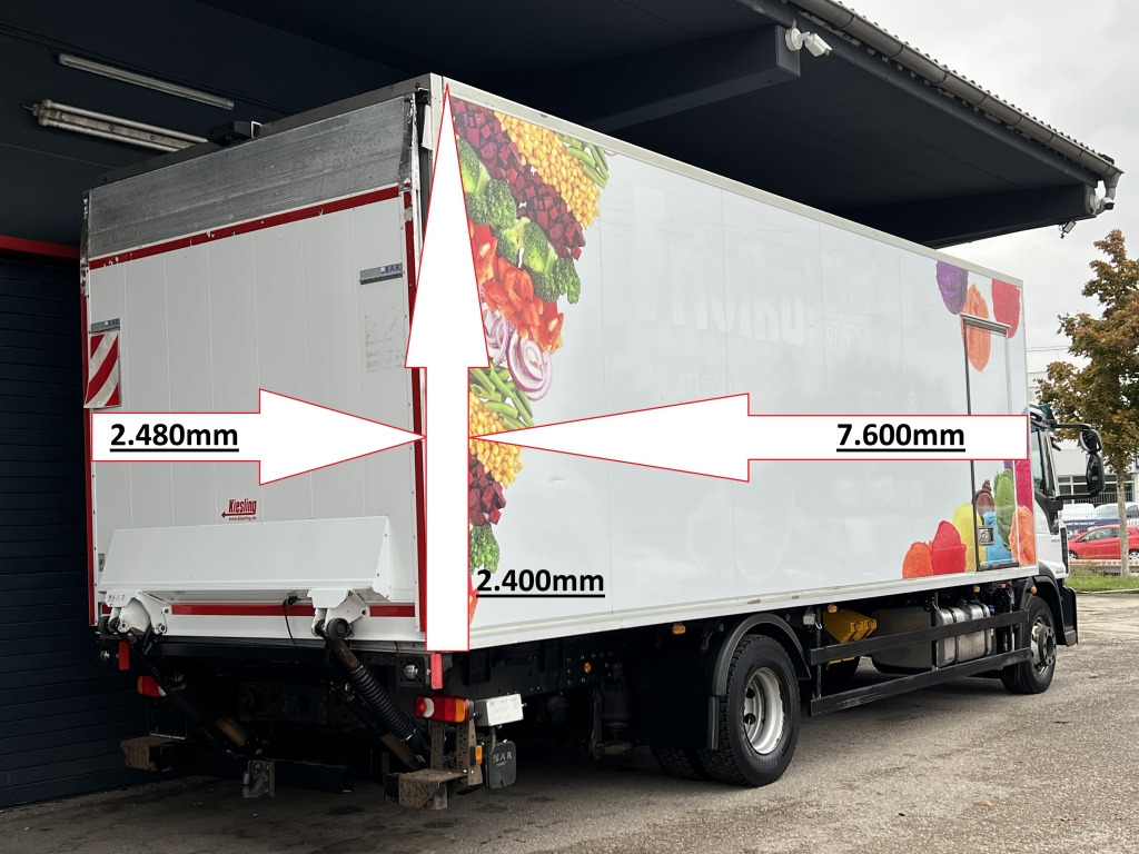 Camion frigorifique Iveco EuroCargo ML160E28 MitsubTU85 Tiefkühl 7,6m LBW: photos 11