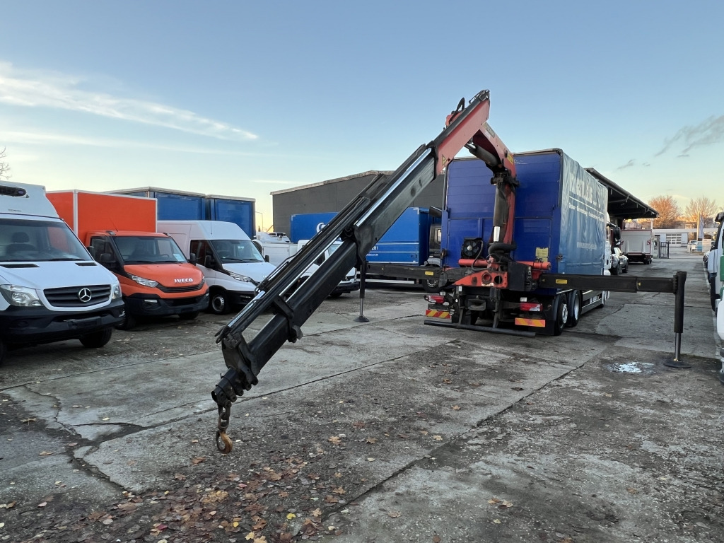 Camion à rideaux coulissants, Camion grue MAN TGA 26.440 6x2 LL Retarder Kran Palfinger 20002: photos 10