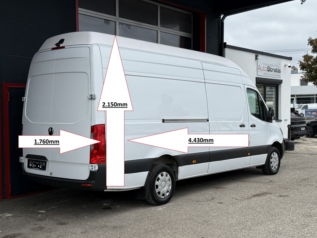 Fourgon utilitaire Mercedes-Benz Sprinter 317 CDI MAXI + Superhoch H3 Klima MBUX: photos 11
