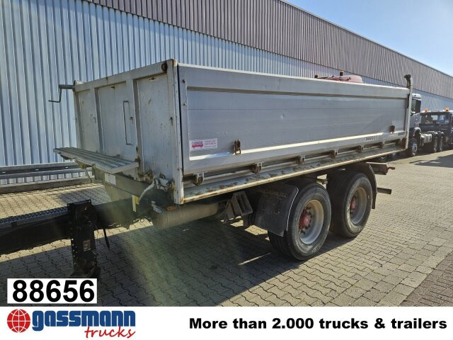 Carnehl CTK/A, Alu-Bordwände, Rollplane, ca. 10m³ - Remorque benne: photos 1 Carnehl CTK/A, Alu-Bordwände, Rollplane, ca. 10m³ - Remorque benne: photos 1