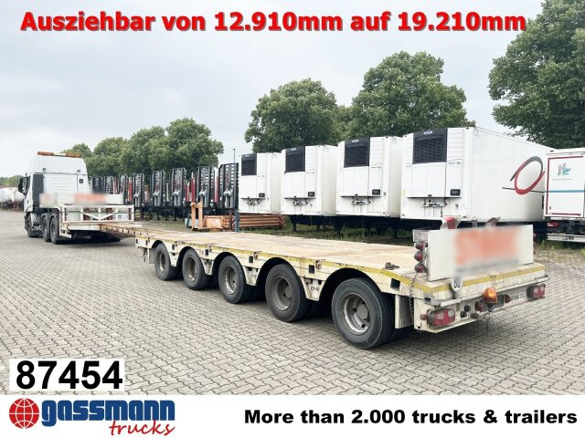 ES-GE 5.SOU-25-50.3N, Teleskopierbar - Semi-remorque surbaissé: photos 1 ES-GE 5.SOU-25-50.3N, Teleskopierbar - Semi-remorque surbaissé: photos 1