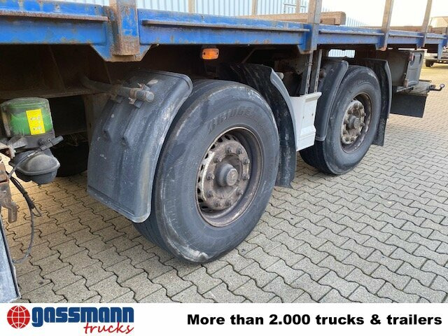 Fliegl SZS 290, Zwangsgelenkt - Semi-remorque plateau: photos 2 Fliegl SZS 290, Zwangsgelenkt - Semi-remorque plateau: photos 2