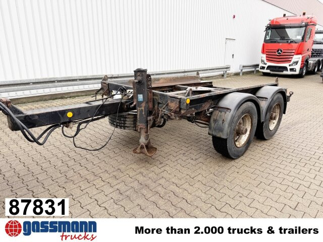 Hüffermann HTM 13-T Anhänger für Abetzcontainer - Remorque porte-conteneur/ Caisse mobile: photos 1 Hüffermann HTM 13-T Anhänger für Abetzcontainer - Remorque porte-conteneur/ Caisse mobile: photos 1