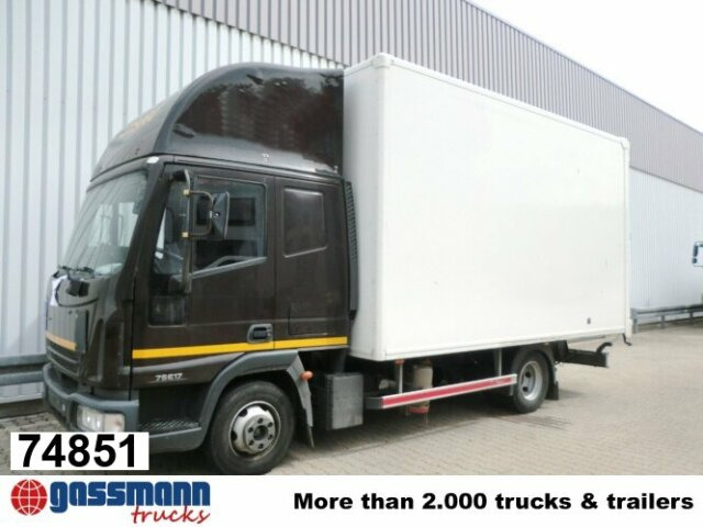 Iveco EuroCargo 75 E 17/4x2, 6x VORHANDEN! - Camion fourgon: photos 1 Iveco EuroCargo 75 E 17/4x2, 6x VORHANDEN! - Camion fourgon: photos 1