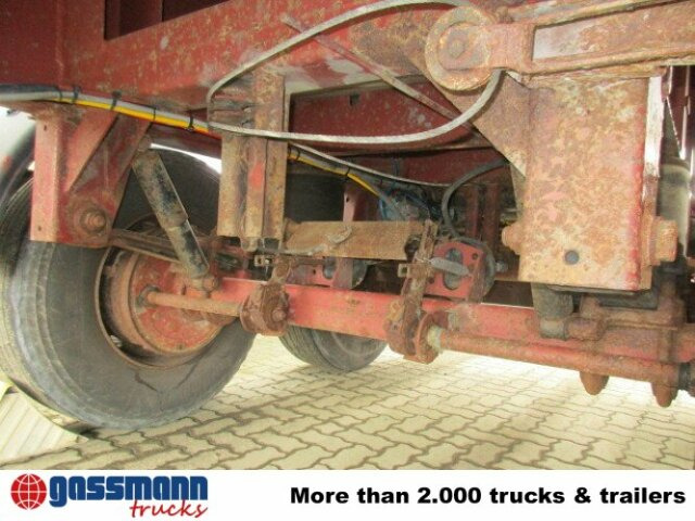 Semi-remorque benne Kögel SKML 18, Alu Kastenmulde ca. 19m³: photos 9