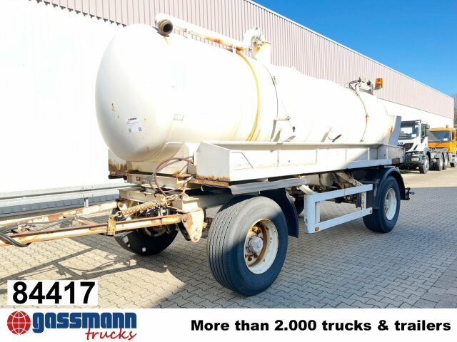 Kramer, SA 18 Fäkalienanhänger, ca. 10.000l - Remorque citerne: photos 1 Kramer, SA 18 Fäkalienanhänger, ca. 10.000l - Remorque citerne: photos 1