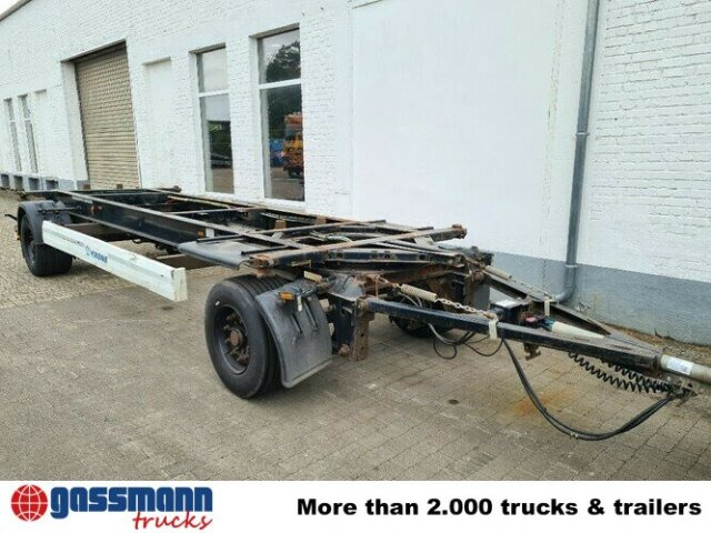 Krone AZW 18, BDF - Remorque porte-conteneur/ Caisse mobile: photos 2 Krone AZW 18, BDF - Remorque porte-conteneur/ Caisse mobile: photos 2