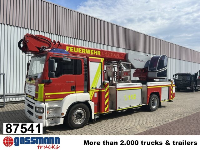 MAN TGA 18.350 4x2 Teleskopmast TM 32 Marte - Camion de pompier: photos 1 MAN TGA 18.350 4x2 Teleskopmast TM 32 Marte - Camion de pompier: photos 1