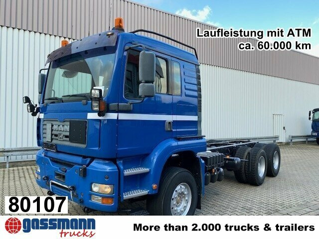 MAN TGA 26.480 6x4 FDLK, Winterdienstausstattung - Châssis cabine: photos 1 MAN TGA 26.480 6x4 FDLK, Winterdienstausstattung - Châssis cabine: photos 1