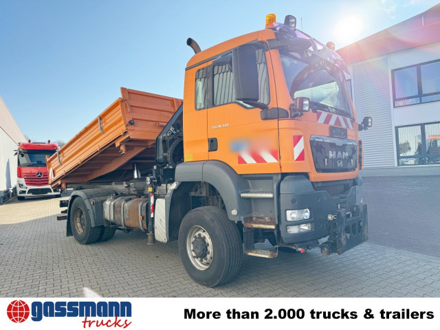 Camion benne, Camion grue MAN TGS 18.320 4x4 BL, Wechselsystem,: photos 9 Camion benne, Camion grue MAN TGS 18.320 4x4 BL, Wechselsystem,: photos 9