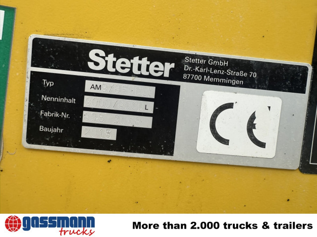 MAN TGS 32.400 8x4 BB, Stetter ca. 9m³ - Camion malaxeur: photos 5 MAN TGS 32.400 8x4 BB, Stetter ca. 9m³ - Camion malaxeur: photos 5