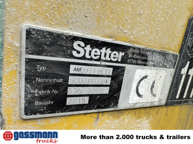 MAN TGS 32.400 8x4 BB, Stetter ca. 9m³ - Camion malaxeur: photos 5 MAN TGS 32.400 8x4 BB, Stetter ca. 9m³ - Camion malaxeur: photos 5