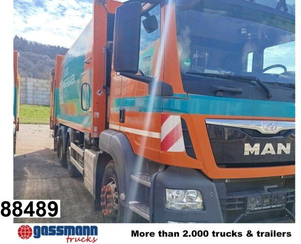 MAN TGS 35.360 8x2-6 BL, 2x Lenkachse, Zöller - Benne à ordures ménagères: photos 1 MAN TGS 35.360 8x2-6 BL, 2x Lenkachse, Zöller - Benne à ordures ménagères: photos 1
