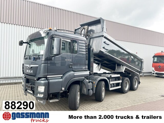 MAN TGS 35.510 8x4 BL, Intarder, Stahlmulde ca. - Tombereau: photos 1 MAN TGS 35.510 8x4 BL, Intarder, Stahlmulde ca. - Tombereau: photos 1