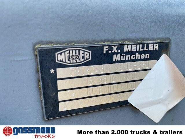 Meiller Hilfsrahmen 2-3-Achs-Dreiseitenkipper, VOLVO! - Camion benne: photos 5 Meiller Hilfsrahmen 2-3-Achs-Dreiseitenkipper, VOLVO! - Camion benne: photos 5