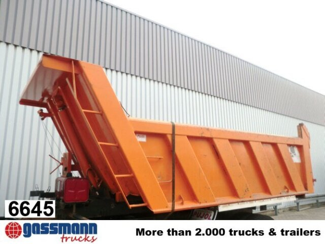 Meiller Meiller 3-Achse Mulde, ca. 10 cbm - Benne pour poids lourds: photos 1 Meiller Meiller 3-Achse Mulde, ca. 10 cbm - Benne pour poids lourds: photos 1