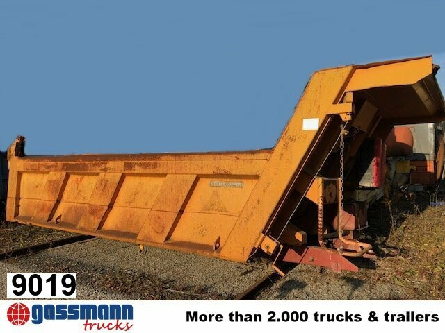 Meiller Meiller Mulde, Jet Design ca. 12,5 cbm, - Benne pour poids lourds: photos 1 Meiller Meiller Mulde, Jet Design ca. 12,5 cbm, - Benne pour poids lourds: photos 1