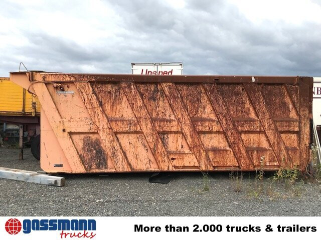 Meiller Meiller Stahlmulde, 36 cbm - Benne pour poids lourds: photos 2 Meiller Meiller Stahlmulde, 36 cbm - Benne pour poids lourds: photos 2
