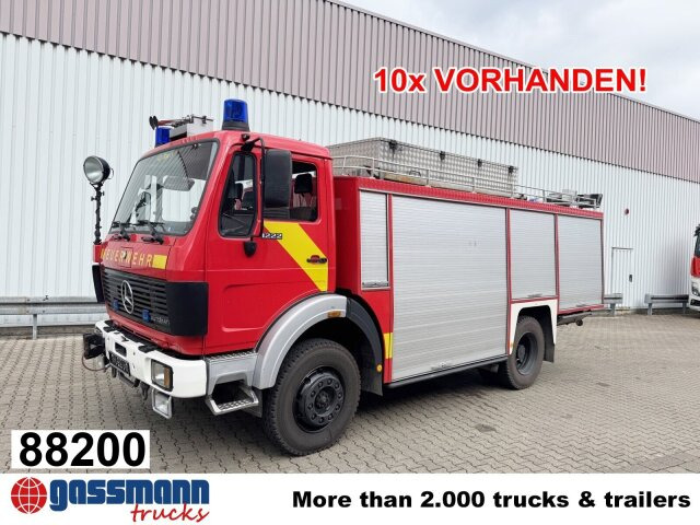 Mercedes-Benz 1222 AF 4x4, Rüstwagen RW 2, Seilwinde - Camion de pompier: photos 1 Mercedes-Benz 1222 AF 4x4, Rüstwagen RW 2, Seilwinde - Camion de pompier: photos 1
