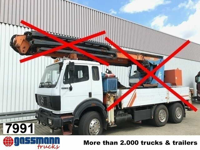 Mercedes-Benz 2638 K 6x4 - Châssis cabine: photos 1 Mercedes-Benz 2638 K 6x4 - Châssis cabine: photos 1